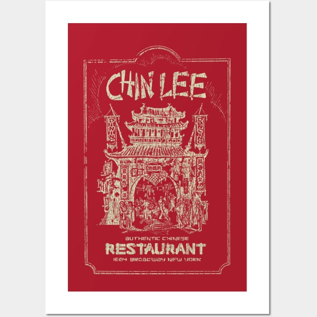 Chin Lee Chinese Restaurant 1930s NYC Wall Art by JCD666